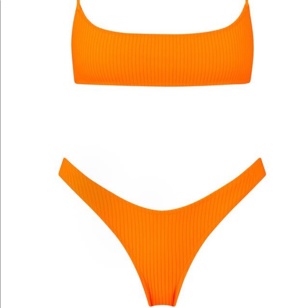 ISO Triangl pipa orange pop bikini